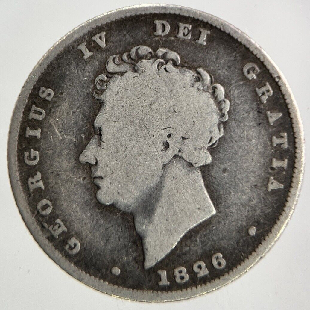 1826 George IV Shilling Silver Coin | Collectable Grade