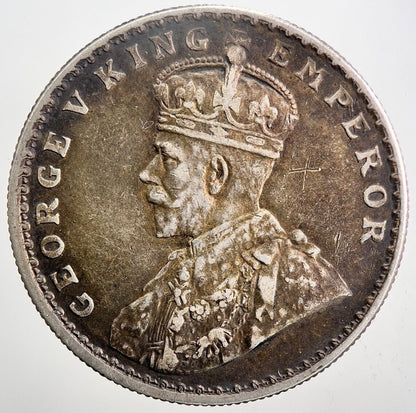 1917 India One Rupee Silver Coin | Very High Grade | a5961
