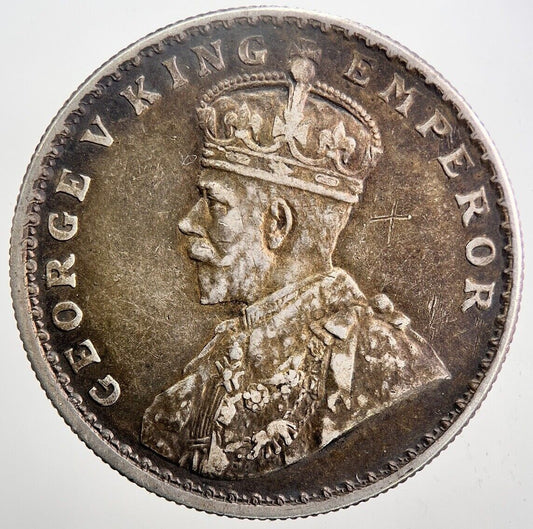 1917 India One Rupee Silver Coin | Very High Grade | a5961