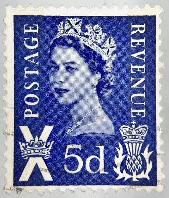 British Elizabeth II 5 Five - Pence 5d Stamp | Collectable Grade