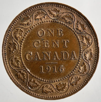 1916 Canada One Cent Coin | Fine Collectable Grade | a6436