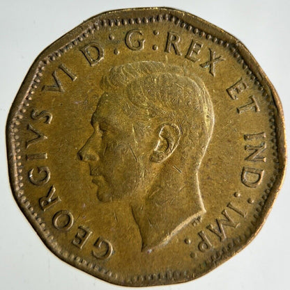 1943 Canada 5 Cents Coin | Fine Collectable Grade