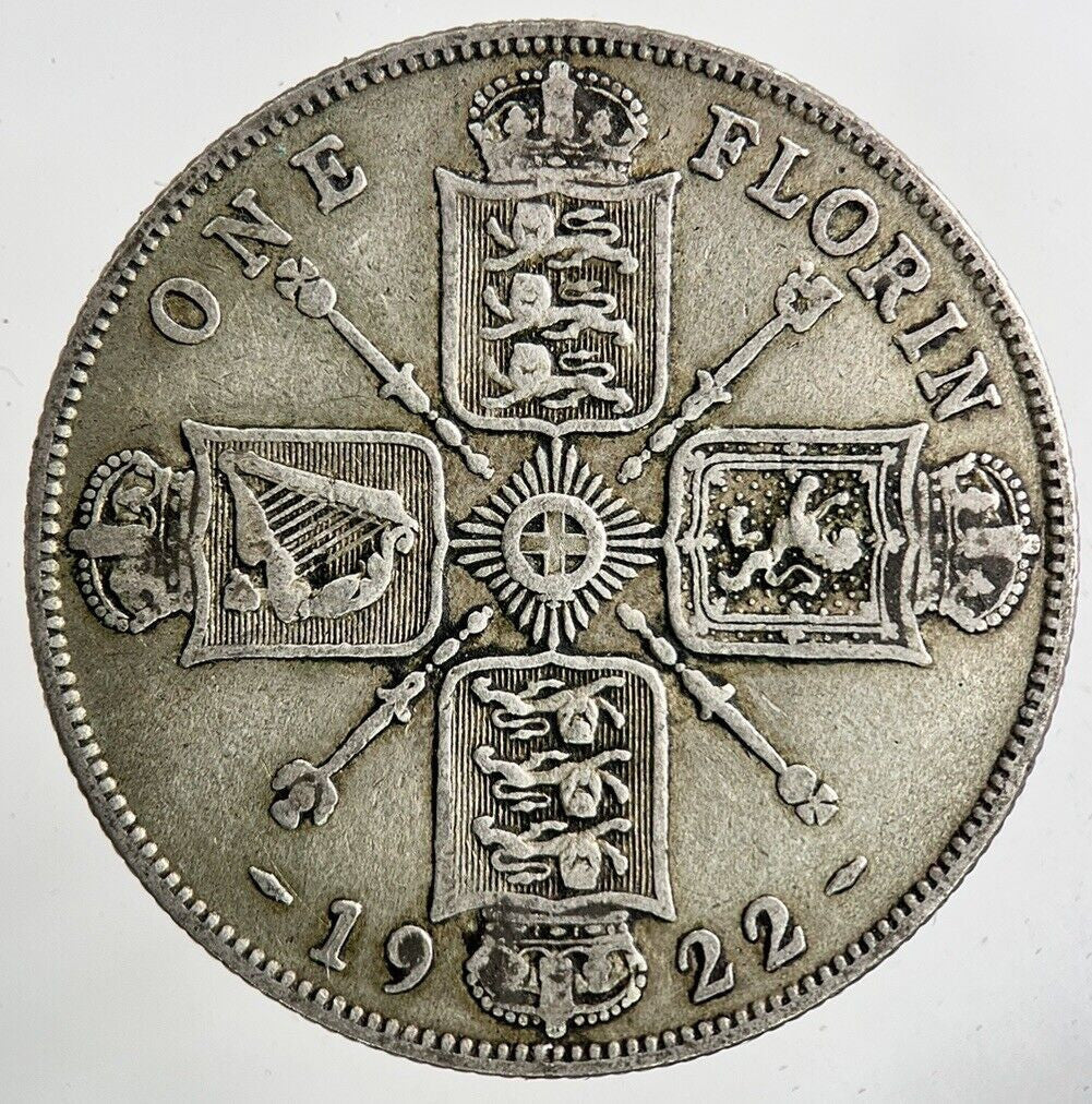 1922 George V Florin Silver Coin | Fine Collectable Grade