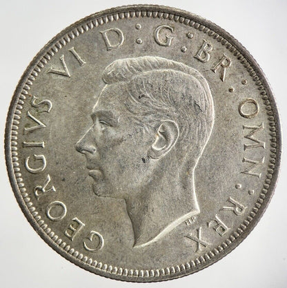 1944 George VI Half - Crown Silver Coin | Very High Grade
