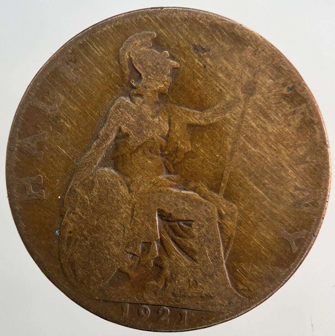1921 George V Half - Penny Coin | Collectable Grade