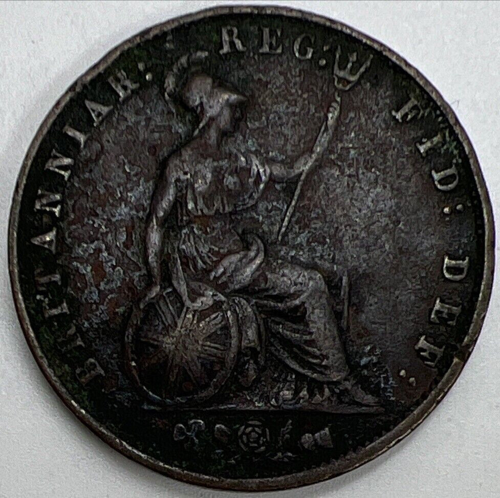 1855 Victoria Half - Penny | British Copper Coin | Fine Collectable Grade | a1117