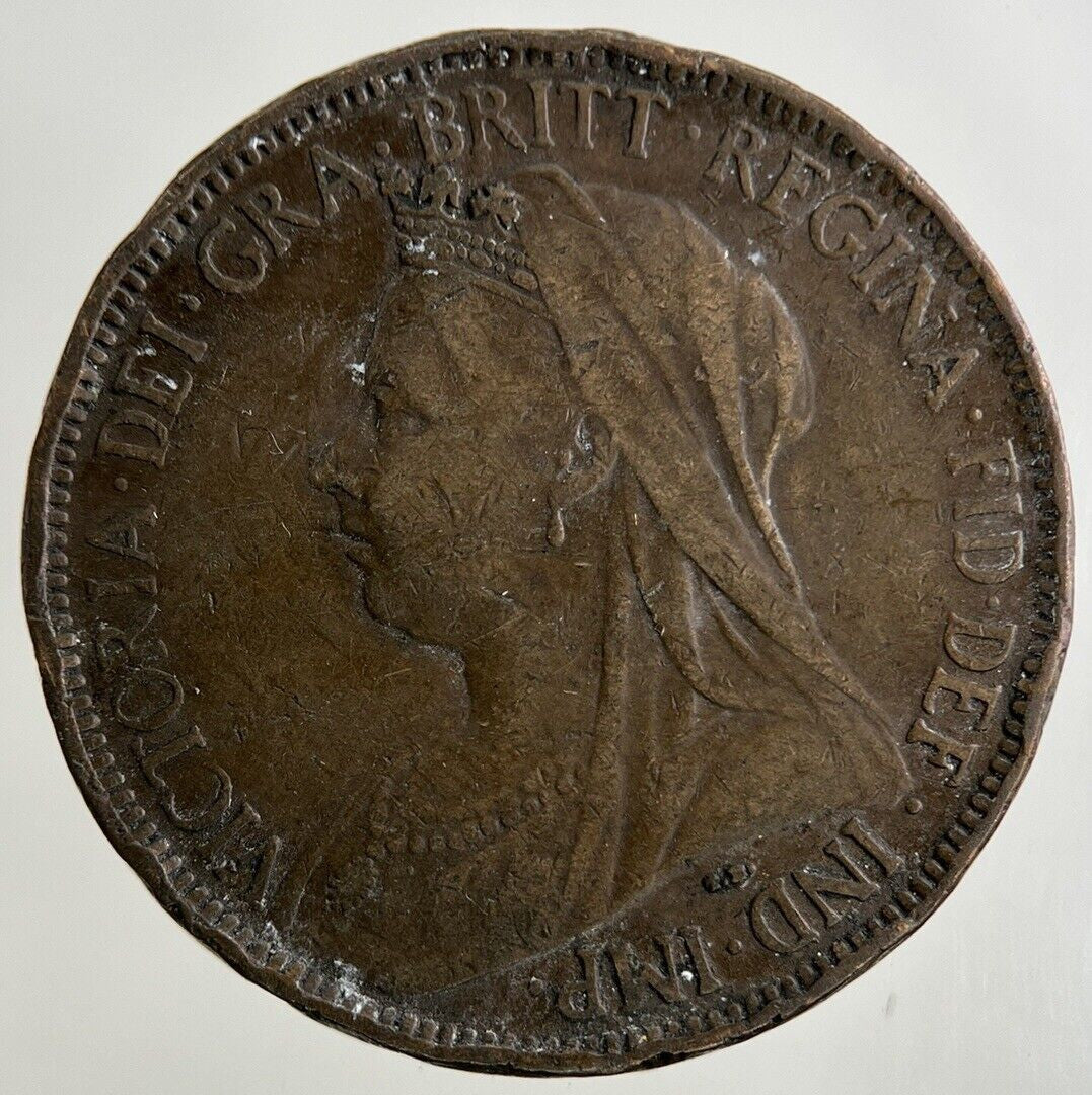 1901 Victoria Half - Penny Coin | Fine Collectable Grade