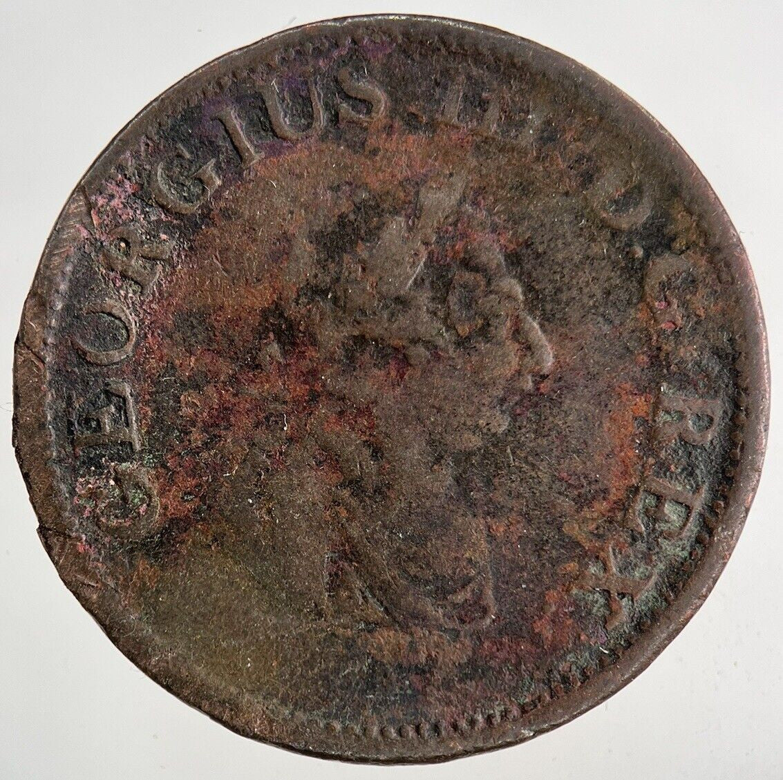1806 Irish Hibernia Half - Penny Coin | Collectable Grade