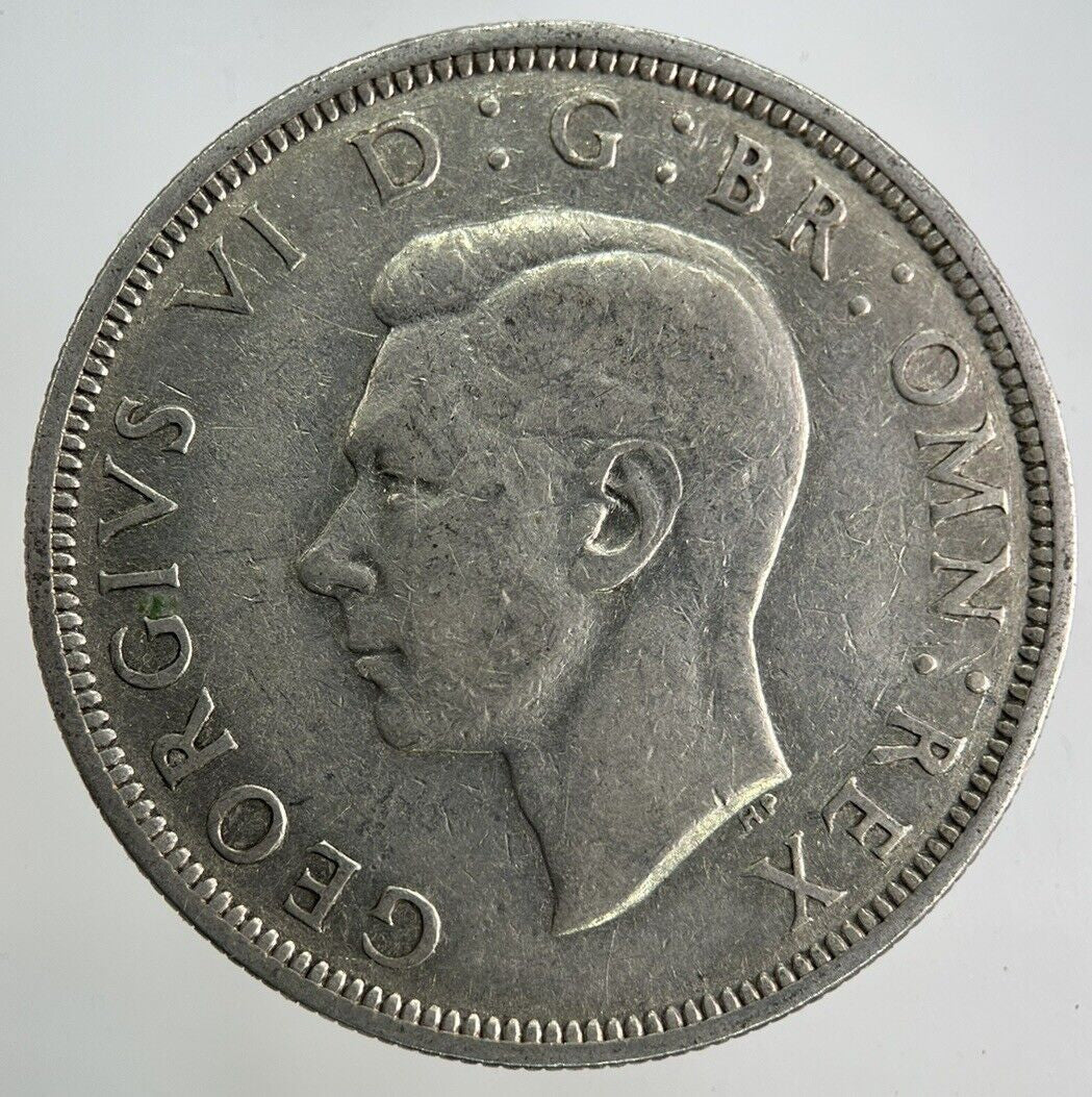 1940 George VI Half-Crown Silver Coin | Fine Collectable Grade