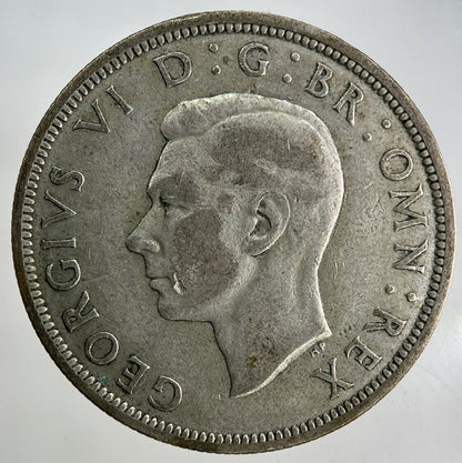 1940 George VI Half - Crown Silver Coin | Fine Collectable Grade