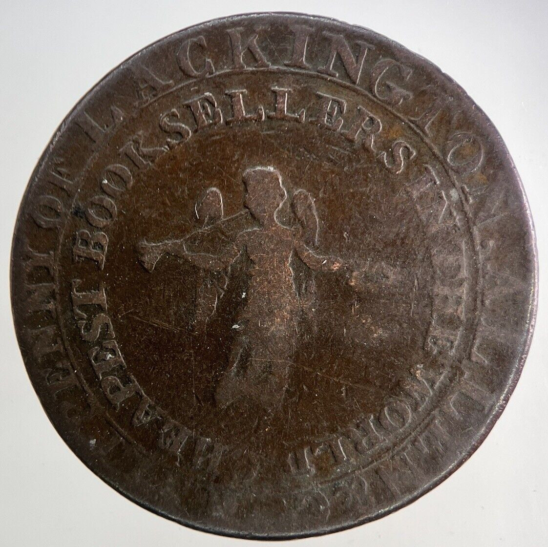 1794 J Lackington Half - Penny Token Coin | Collectable Grade