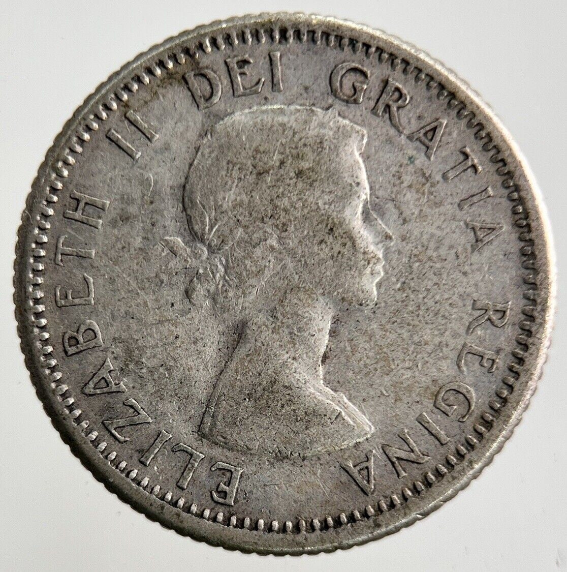 1955 Canada 10 Cents Silver Coin | Collectable Grade