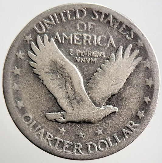 1926 - S US USA Standing Liberty Quarter Silver Coin | Collectable Grade | a3601
