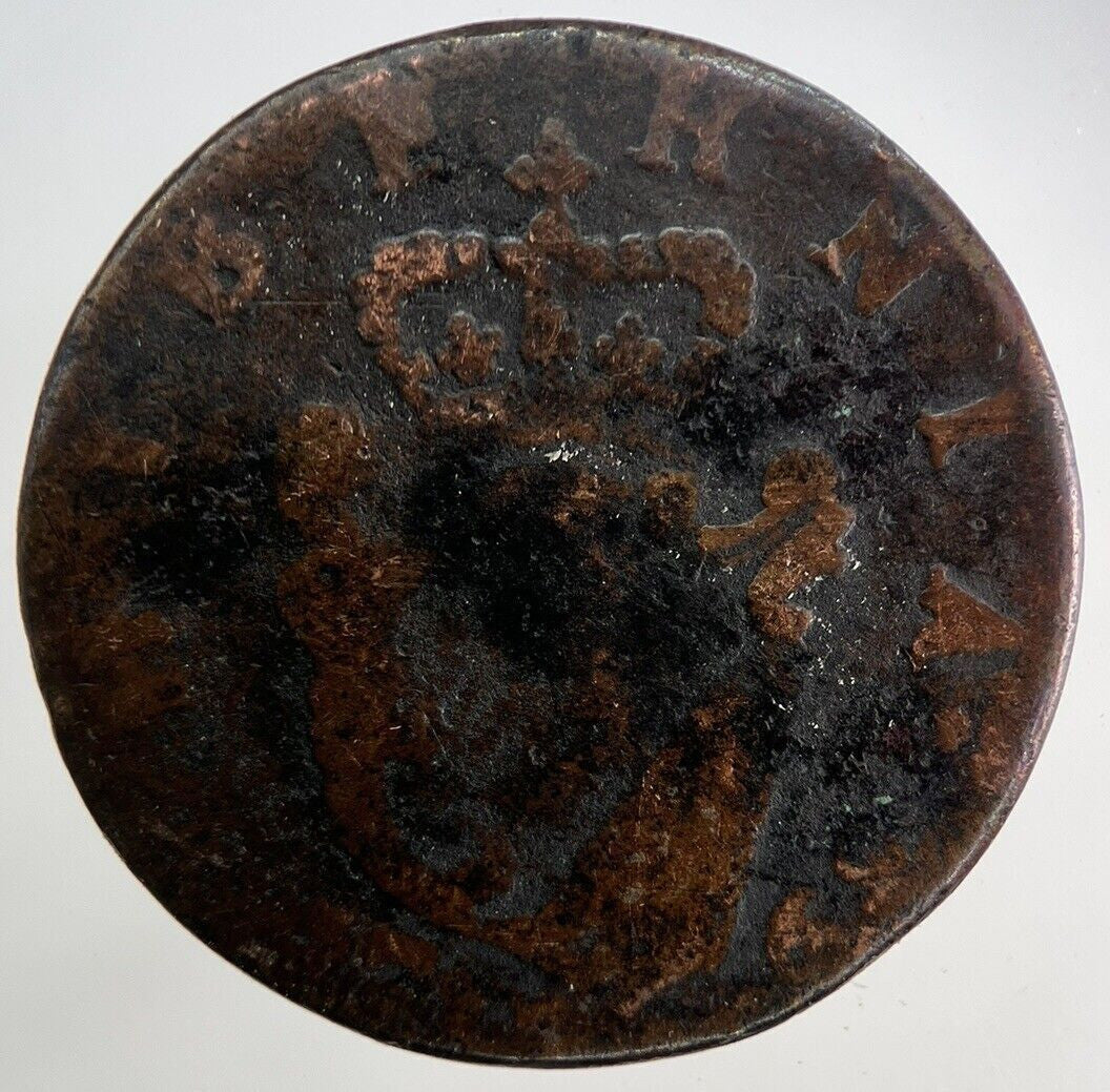 1769 Irish Hibernia Half - Penny Coin | Collectable Grade