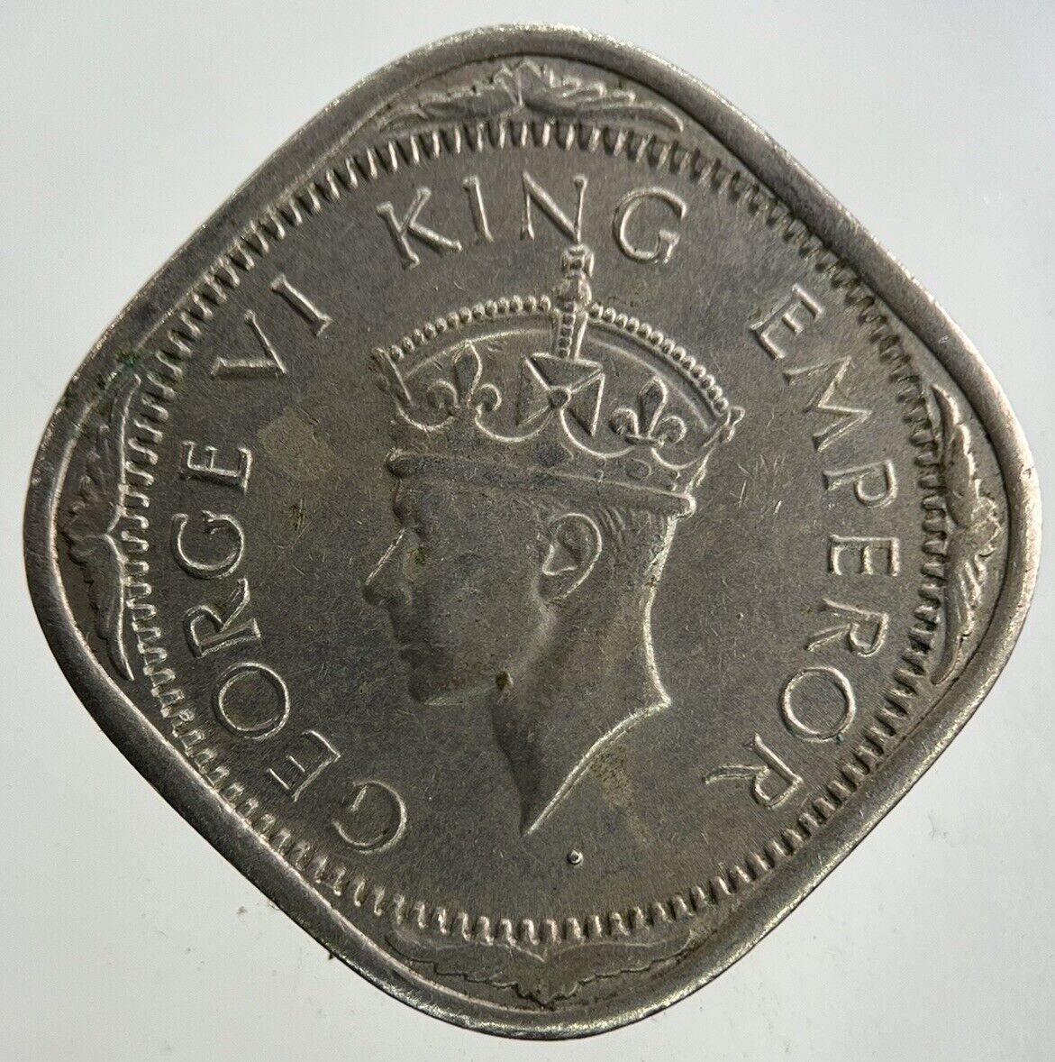 1940 India 2 Annas Coin | Fine Collectable Grade