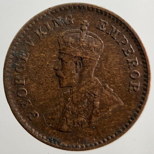 1929 India 1/12 Anna Coin | Very High Grade | a3870