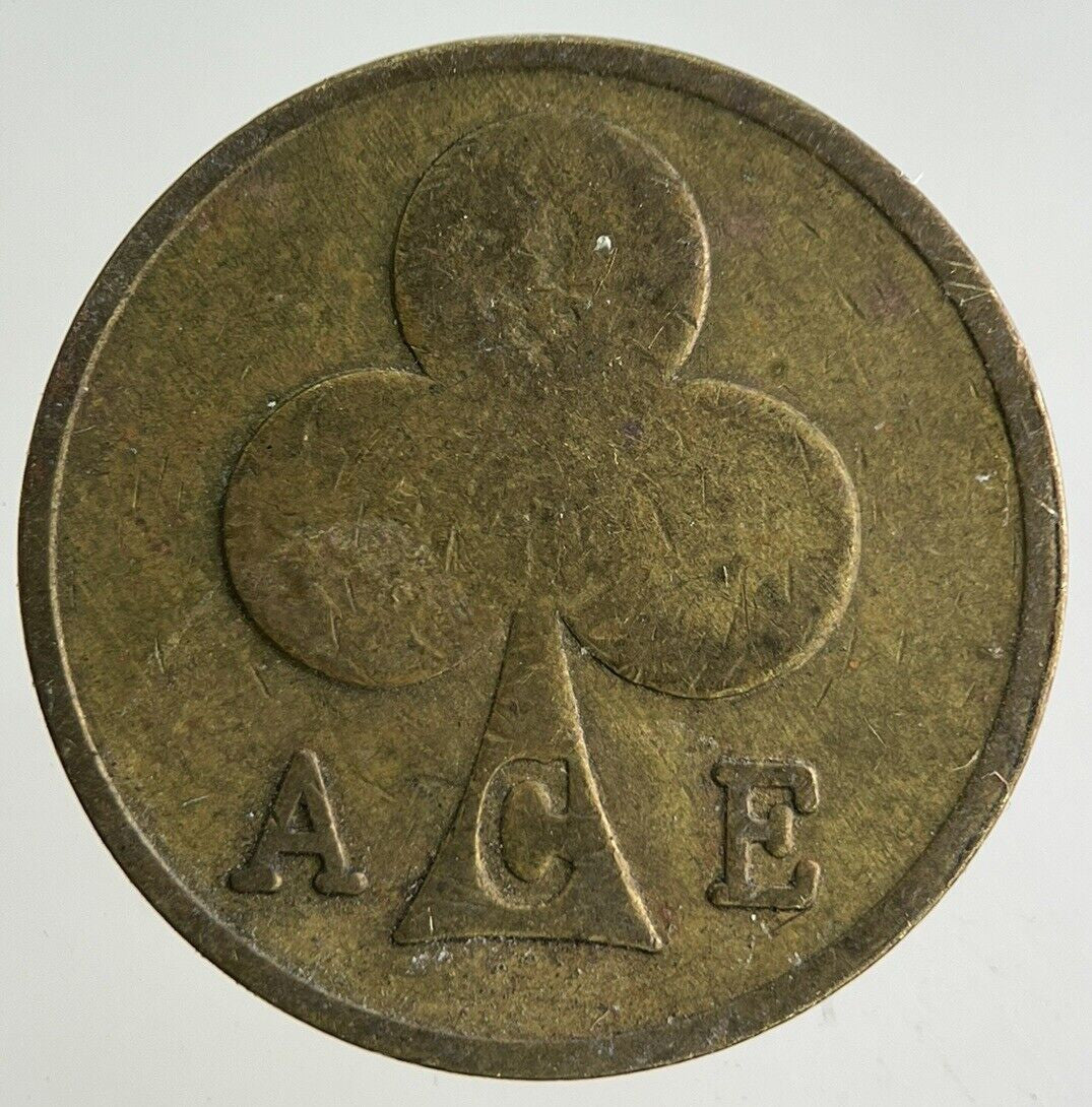 Old Vintage Ace London Bikers Cafe Token Coin | Fine Collectable Grade