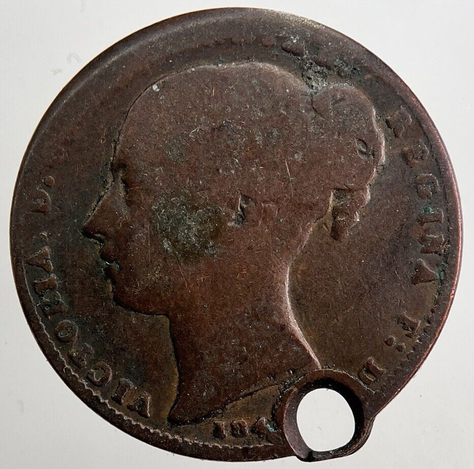 1841 Jersey 1/52 52nd Shilling Coin | Collectable Grade | a5065