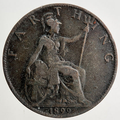 1899 Victoria Farthing Coin | Collectable Grade