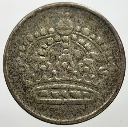 1955 Sweden 25 Ore Silver Coin | Collectable Grade | a7278