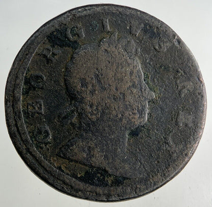 1717 George I 1st Half - Penny Coin | Collectable Grade