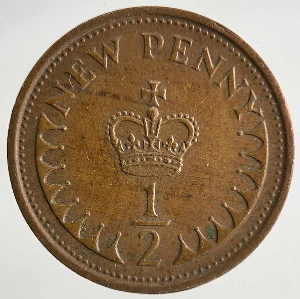 1979 Elizabeth II 2nd New 1/2 Half - Penny Coin | Fine Collectable Grade