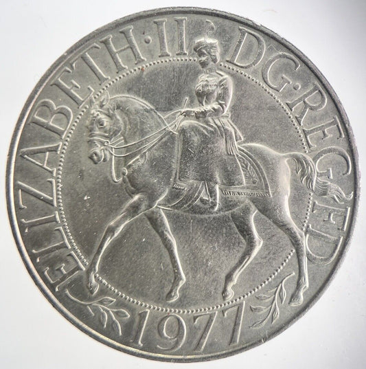 1977 Elizabeth II Jubilee Crown Coin | Fine Collectable Grade | a3175