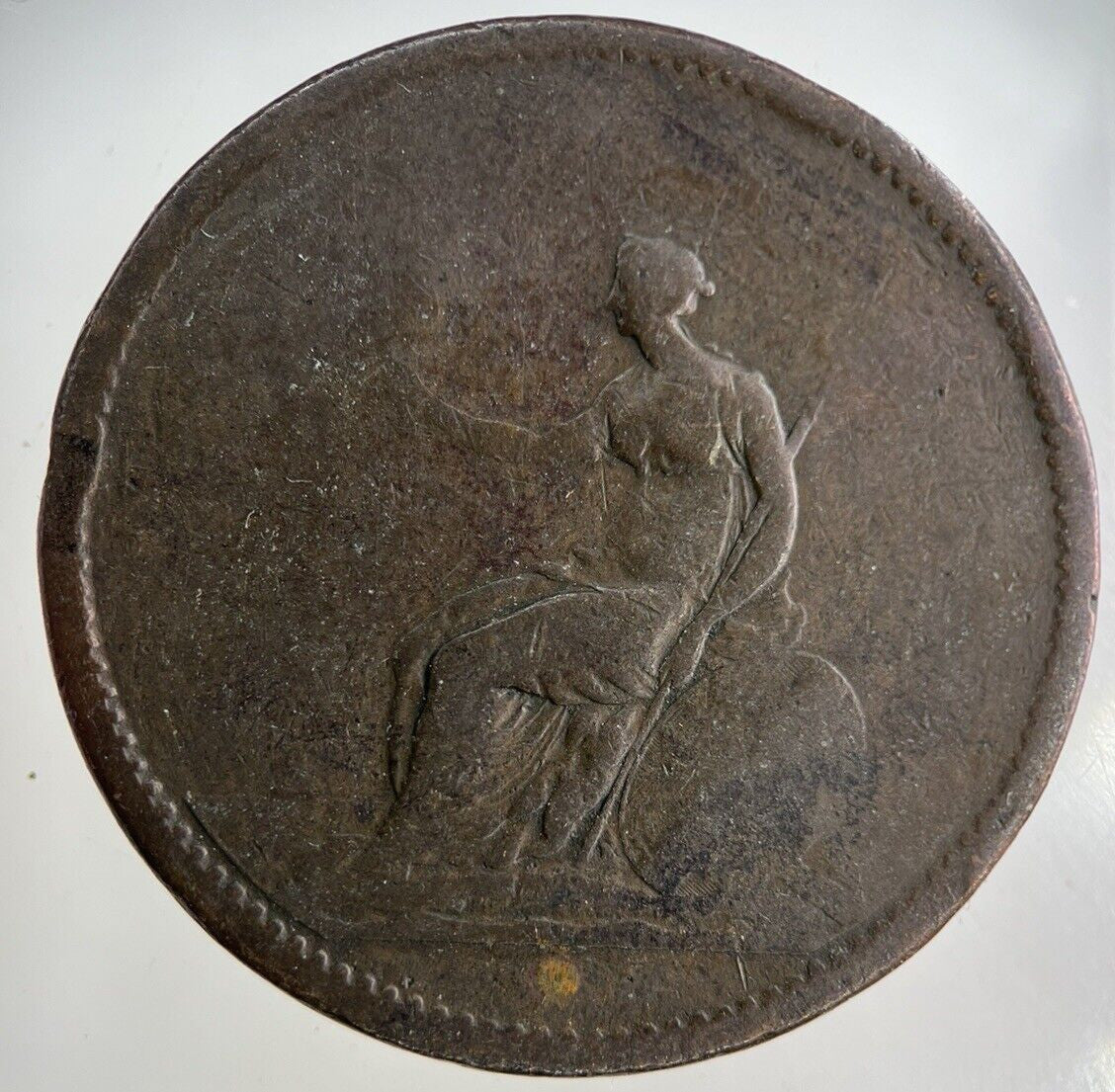 1806 George III 3rd One Penny Coin | Collectable Grade