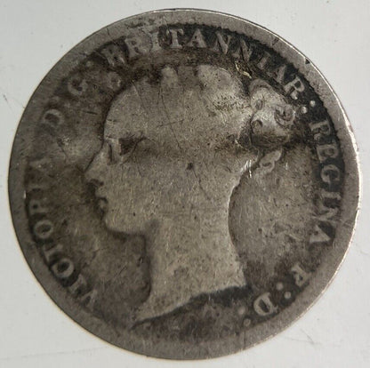 1884 Victoria Threepence Silver Coin | Collectable Grade