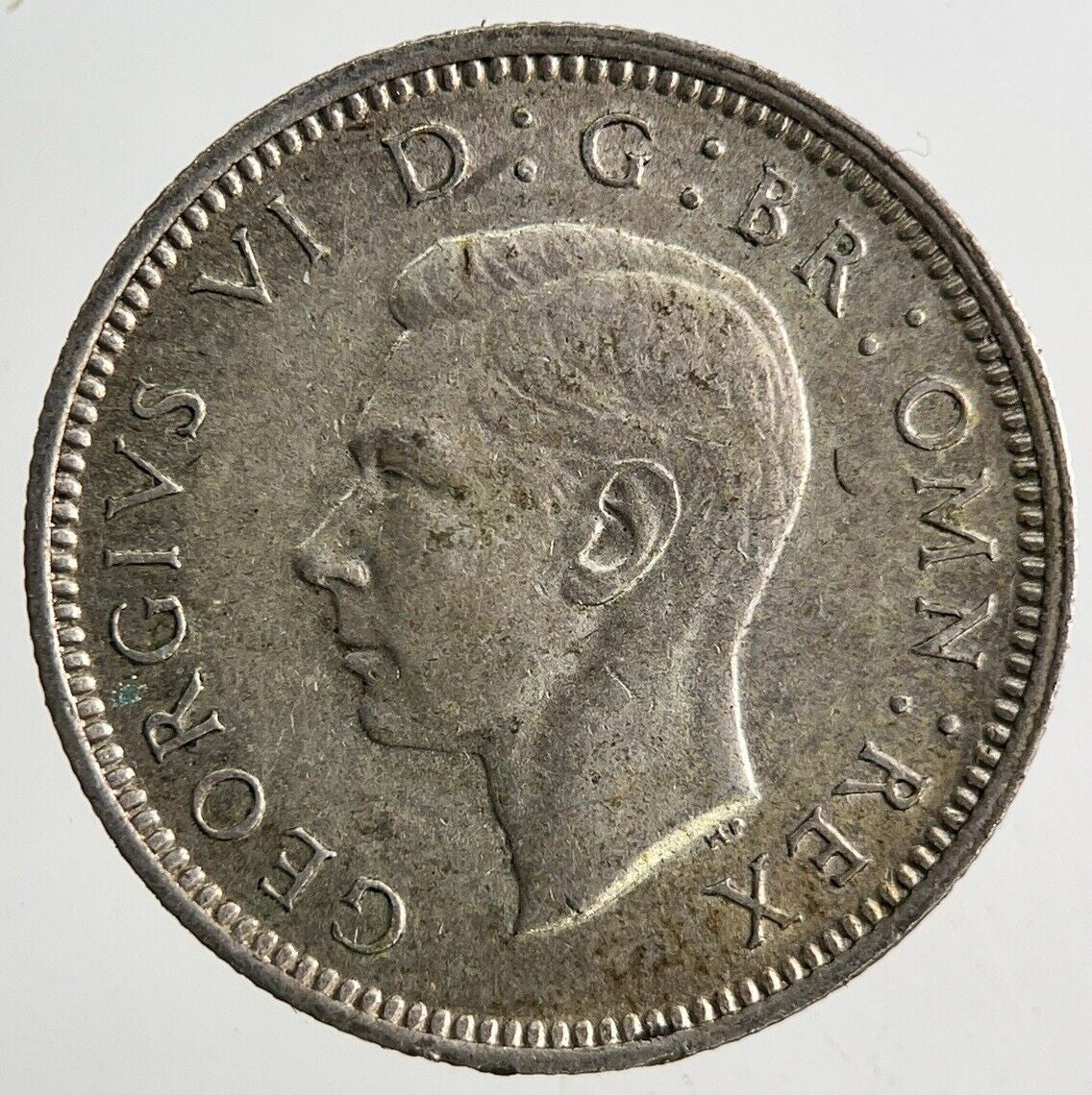 1943 George VI Sixpence Silver Coin | Fine Collectable Grade