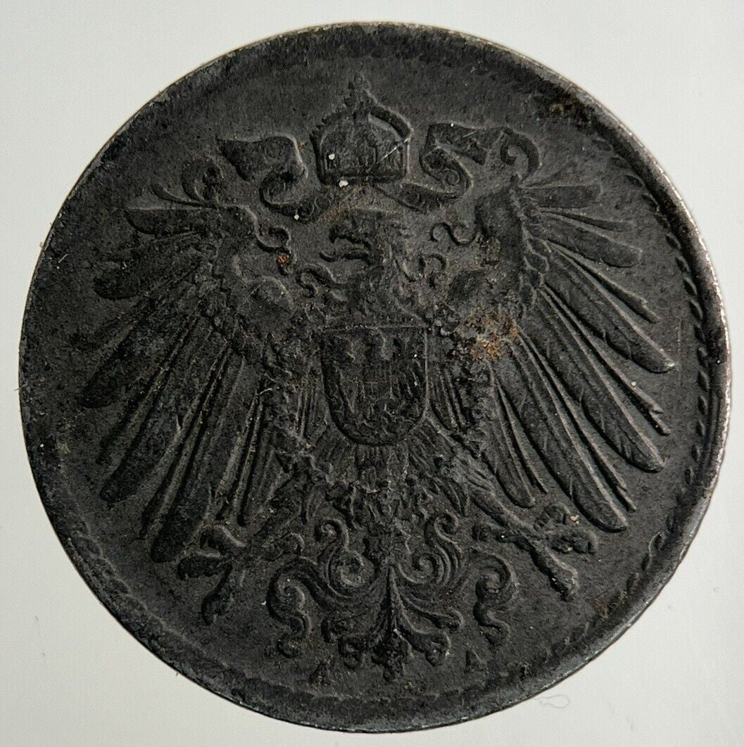 1919 Germany 5 Pfennig Coin | Fine Collectable Grade