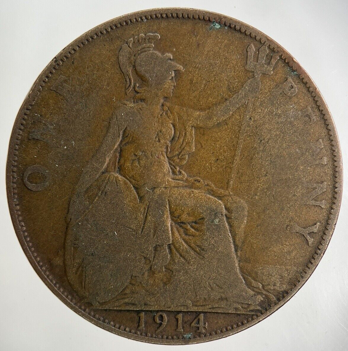 1914 George V One Penny Coin | Collectable Grade