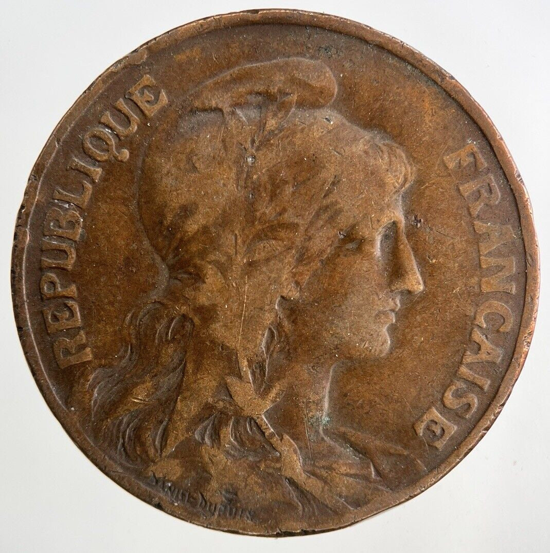1902 France 10 Centimes Coin | Collectable Grade