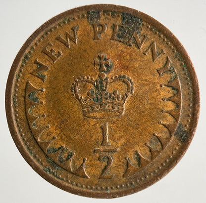 1975 Elizabeth II 2nd New 1/2 Half - Penny Coin | Fine Collectable Grade