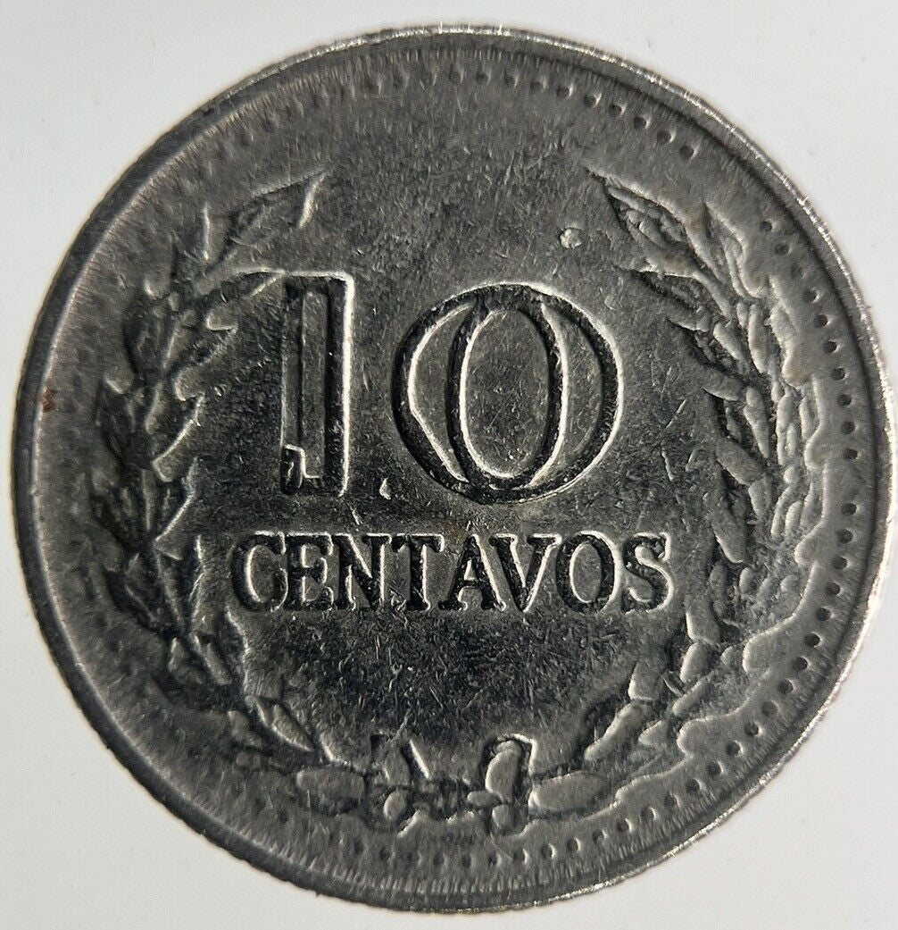 1972 Colombia 10 Centavos Coin | Very High Grade