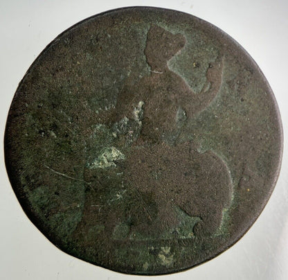 1733 George II 2nd Half - Penny Coin | Collectable Grade