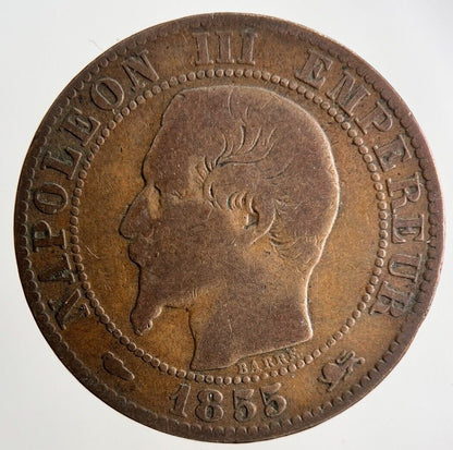 1855 France 5 Centimes Coin | Collectable Grade