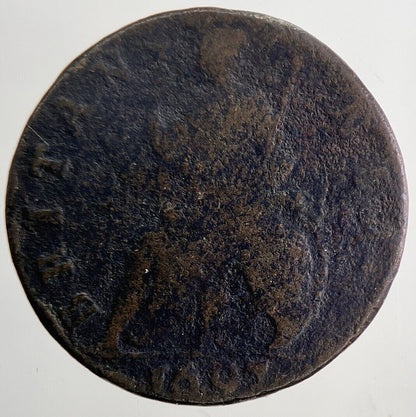 1697 William III 3rd Farthing Coin | Collectable Grade | a7952