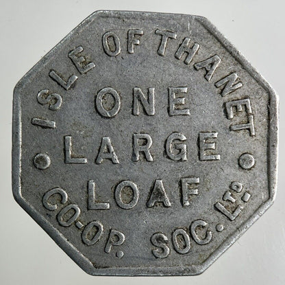 British Isle Of Thanet Co - Op 1 Large Loaf Token Coin | Collectable Grade
