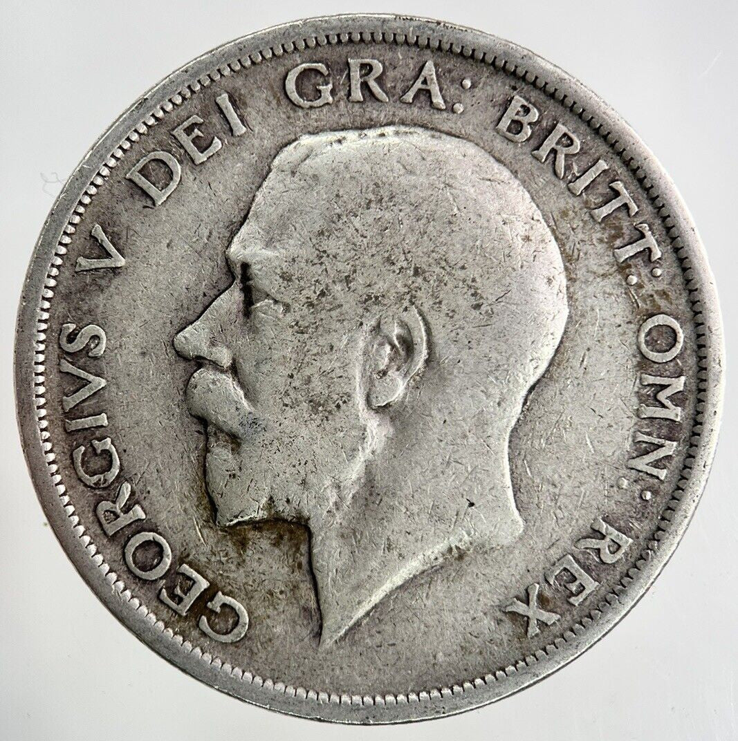 1917 George V Half - Crown Silver Coin | Collectable Grade