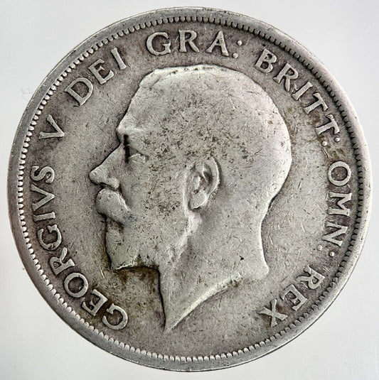 1917 George V Half - Crown Silver Coin | Collectable Grade