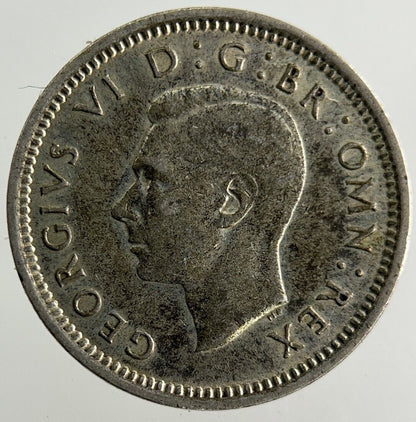 1940 George VI Threepence Silver Coin | Fine Collectable Grade