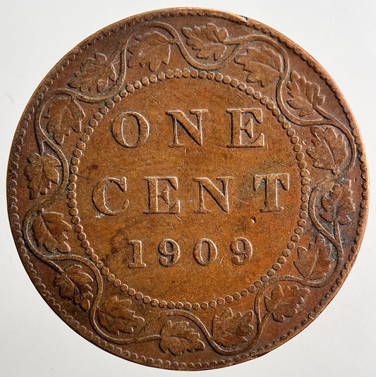 1909 Canada One 1 Cent Coin | Collectable Grade | a3384