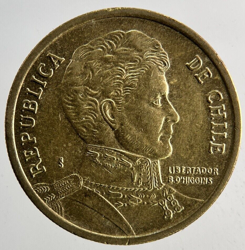 2013 Chile 10 Pesos Coin | Fine Collectable Grade