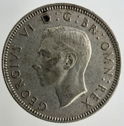 1945 George VI Shilling Silver Coin | Fine Collectable Grade