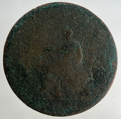 1806 George III 3rd Half-Penny Coin | Fair Grade