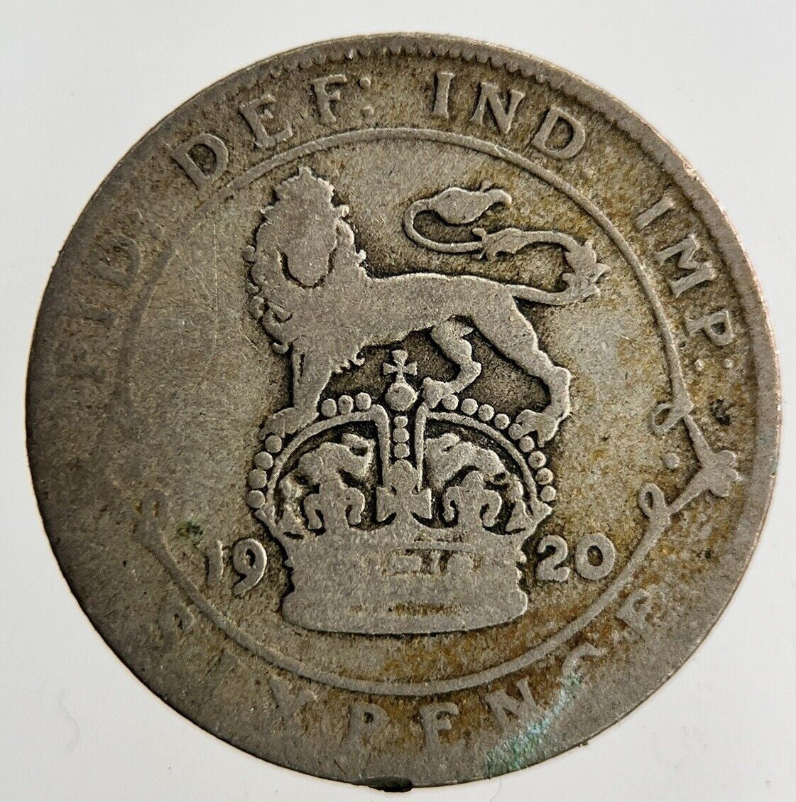 1920 George V Sixpence Silver Coin | Collectable Grade