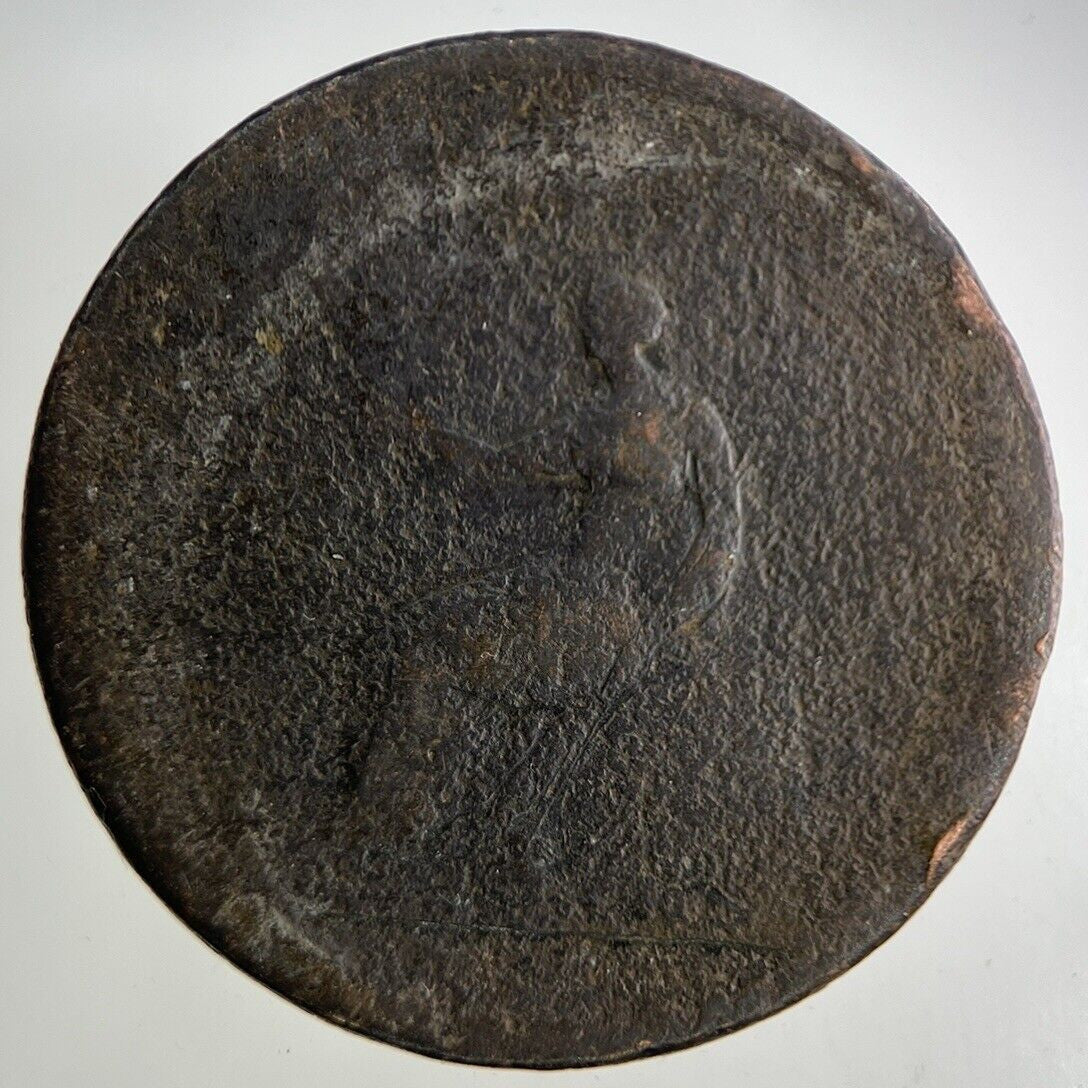 British George III 3rd Half - Penny Coin | Fair Grade