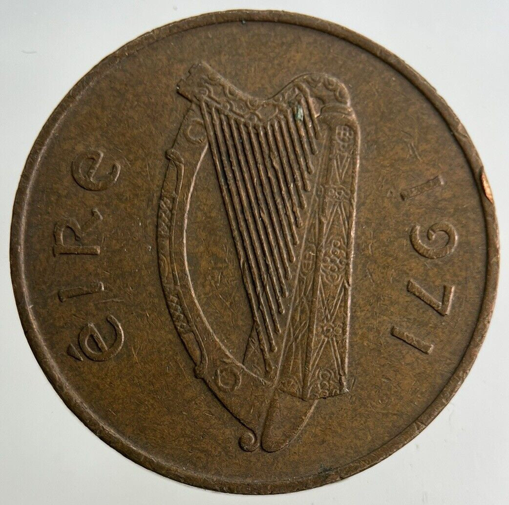 1971 Irish 2p Two - Pence Coin | Fine Collectable Grade