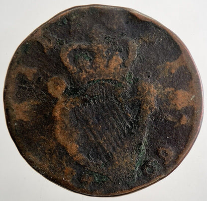 1769 George IV Irish Hibernia Half - Penny Coin | Fine Collectable Grade | a9490